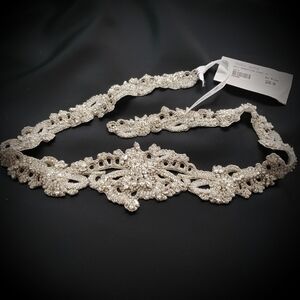 Bridal Wedding Dress Rhinestone Belt